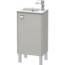 Duravit BR4400R1007 - Brioso One Door Floorstanding Vanity Unit Concrete Gray