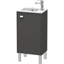 Duravit BR4400R1049 - Brioso One Door Floorstanding Vanity Unit Graphite