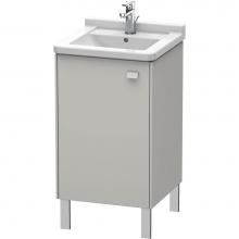 Duravit BR4420L0707 - Duravit Brioso Floor Standing Vanity Unit  Concrete Gray Matte