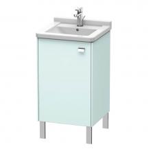 Duravit BR4420L1009 - Duravit Brioso Floor Standing Vanity Unit  Light Blue Matte