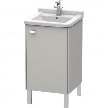 Duravit BR4420R1007 - Duravit Brioso Floor Standing Vanity Unit  Concrete Gray Matte