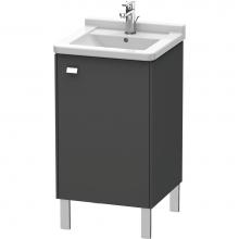 Duravit BR4420R1049 - Duravit Brioso Floor Standing Vanity Unit  Graphite Matte