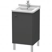 Duravit BR4420R4949 - Duravit Brioso Floor Standing Vanity Unit  Graphite Matte