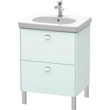 Duravit BR442501009 - Duravit Brioso Floor Standing Vanity Unit  Light Blue Matte