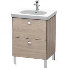 Duravit BR442501031 - Duravit Brioso Floor Standing Vanity Unit  Pine Silver