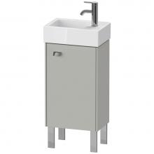 Duravit BR4429R1007 - Brioso One Door Floorstanding Vanity Unit Concrete Gray