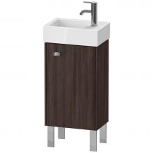 Duravit BR4429R1053 - Duravit Brioso One Door Floorstanding Vanity Unit Chestnut Dark