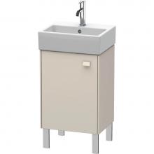 Duravit BR4430L9191 - Brioso One Door Floorstanding Vanity Unit Taupe