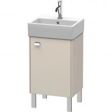 Duravit BR4430R1091 - Brioso One Door Floorstanding Vanity Unit Taupe