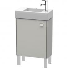 Duravit BR4431L0707 - Brioso One Door Floorstanding Vanity Unit Concrete Gray