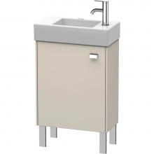 Duravit BR4431L1091 - Brioso One Door Floorstanding Vanity Unit Taupe