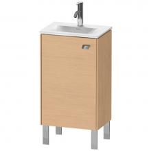 Duravit BR4508L1030 - Brioso One Door Floorstanding Vanity Unit Natural Oak