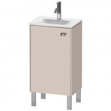 Duravit BR4508L1091 - Brioso One Door Floorstanding Vanity Unit Taupe