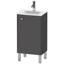 Duravit BR4508R1049 - Brioso One Door Floorstanding Vanity Unit Graphite