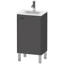 Duravit BR4508R4949 - Brioso One Door Floorstanding Vanity Unit Graphite