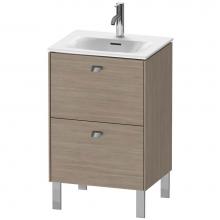 Duravit BR450901031 - Duravit Brioso Floor Standing Vanity Unit  Pine Silver