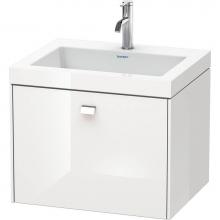 Duravit BR4600O1022 - Brioso One Drawer C-Bonded Wall-Mount Vanity Kit White