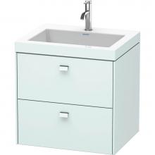 Duravit BR4605O1009 - Duravit Brioso C-Bonded Wall-Mounted Vanity  Light Blue Matte