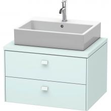 Duravit BR511600909 - Duravit Brioso Vanity Unit for Console  Light Blue Matte
