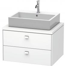 Duravit BR511601018 - Duravit Brioso Vanity Unit for Console  White Matte