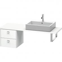 Duravit BR512601018 - Duravit Brioso Low Cabinet for Console  White Matte