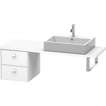 Duravit BR512601818 - Duravit Brioso Low Cabinet for Console  White Matte
