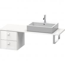 Duravit BR512602222 - Duravit Brioso Low Cabinet for Console  White High Gloss
