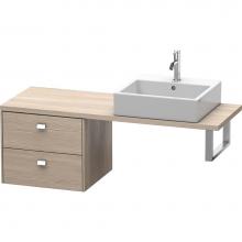 Duravit BR512701031 - Duravit Brioso Low Cabinet for Console  Pine Silver