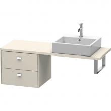 Duravit BR512701091 - Duravit Brioso Low Cabinet for Console  Taupe Matte