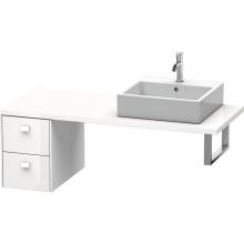 Duravit BR513502222 - Duravit Brioso Low Cabinet for Console  White High Gloss