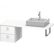 Duravit BR513601018 - Duravit Brioso Low Cabinet for Console  White Matte