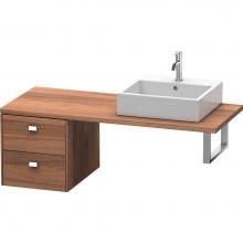 Duravit BR513601079 - Duravit Brioso Low Cabinet for Console  Natural Walnut