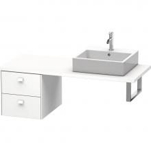 Duravit BR513601818 - Duravit Brioso Low Cabinet for Console  White Matte