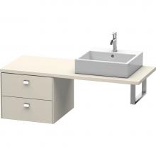Duravit BR513701091 - Duravit Brioso Low Cabinet for Console  Taupe Matte