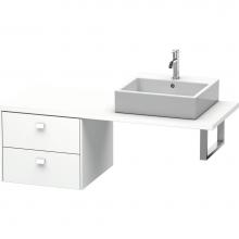 Duravit BR513701818 - Duravit Brioso Low Cabinet for Console  White Matte