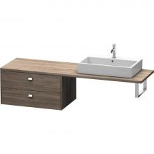 Duravit BR513901051 - Duravit Brioso Low Cabinet for Console  Pine Terra