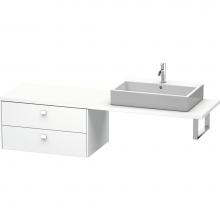 Duravit BR513901818 - Duravit Brioso Low Cabinet for Console  White Matte