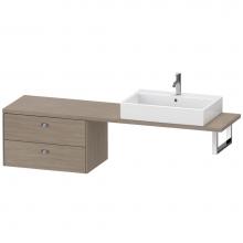 Duravit BR514801031 - Duravit Brioso Low Cabinet for Console  Pine Silver