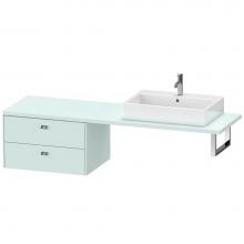 Duravit BR515901009 - Duravit Brioso Low Cabinet for Console  Light Blue Matte