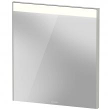 Duravit BR7021007076000 - Brioso Mirror with Lighting Concrete Gray