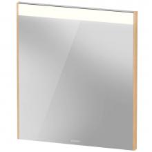 Duravit BR7021030306000 - Duravit Brioso Switch Control LED Mirror in Natural Oak, 4000K