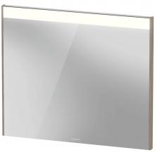 Duravit BR702203131 - Duravit Brioso Mirror with lighting  Pine Silver