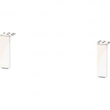 Duravit BR979302222 - Duravit Brioso Leg White High Gloss 1 3/4'' x3/8'' x6- BR979302222
