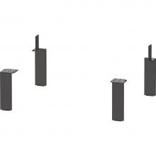 Duravit BR979404949 - Duravit Brioso Leg Graphite Matt 1 3/4'' x3/8'' x6'' - BR979404949