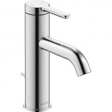 Duravit C11020001U10 - Duravit C.1 6 7/8'' Single Hole Bathroom Sink Faucet in Chrome, Drain Included