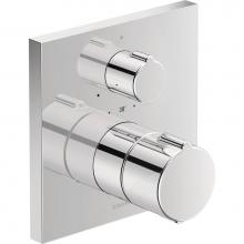Duravit C14200015U10 - C.1 Thermostatic Shower Faucet for Concealed Installation Chrome