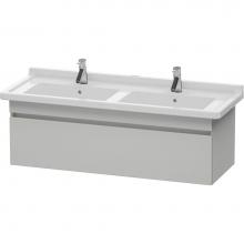 Duravit DS639000707 - Duravit DuraStyle One Drawer Wall-Mount Vanity Unit Concrete Gray