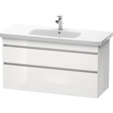 Duravit DS649500918 - Duravit DuraStyle Two Drawer Wall-Mount Vanity Unit Light Blue|White