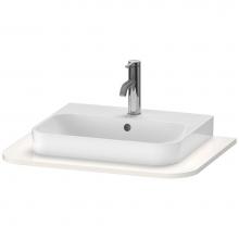 Duravit HP031B02222 - Happy D.2 Plus Console with One Sink Cut-Out White