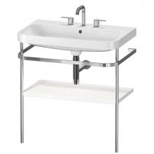 Duravit HP4837T2222 - Duravit Happy D.2 Plus C-Shaped Metal Console  White High Gloss